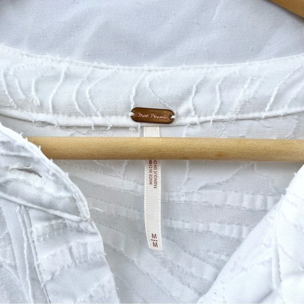 FREE PEOPLE | CAN’T STOP DREAMING TUNIC IN WHITE MEDIUM
